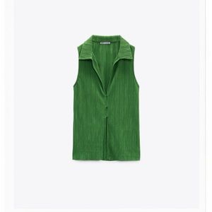 NWT Zara Plisse Set